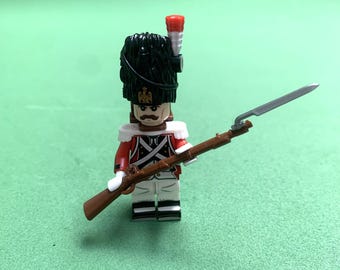 10 X Custom Swiss Grenadier building block figure