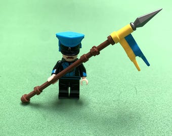 10 X Custom Brunswick Uhlan building block figure