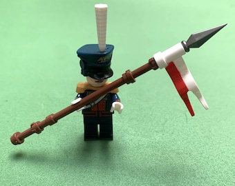 10 X Custom Russian Guard Uhlan Lancer building block figures