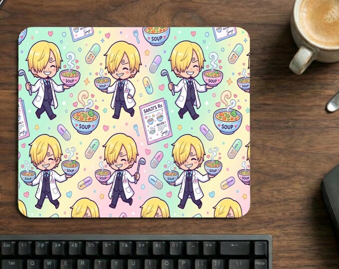 Sanji Mousepad | One Piece Anime