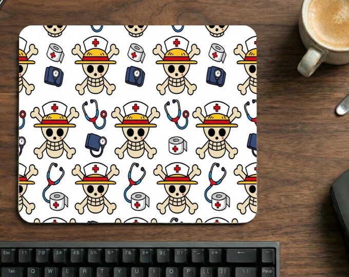 Anime Medical Mousepad | Straw Hat Pirate
