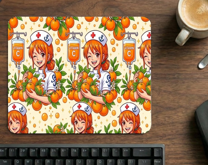 Anime Nurse Desk Mat | One Piece Nami