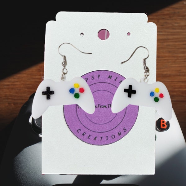 Controller Earrings Etsy