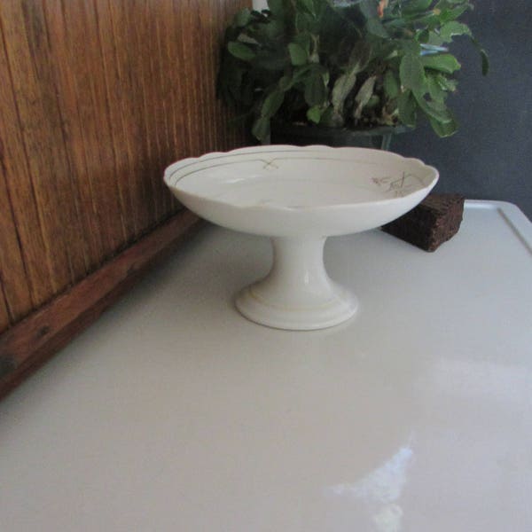 Pedestal Platter Posie Patch Large Ceramic main image 1