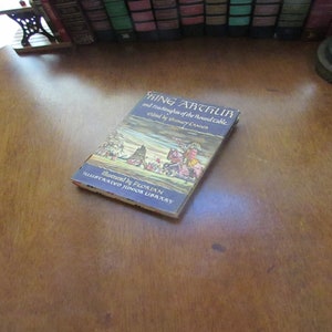 King Arthur &His Knights of the Round Table Edited by Sidney Lanier -Florian Illustrated -Illustrated Junior Library -Vintage Hardcover Book