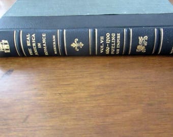 Dueling For Empire - The Age of Rivalry – The Real America in Romance Series – Volume 7 – 1900’s Leather Antique Book