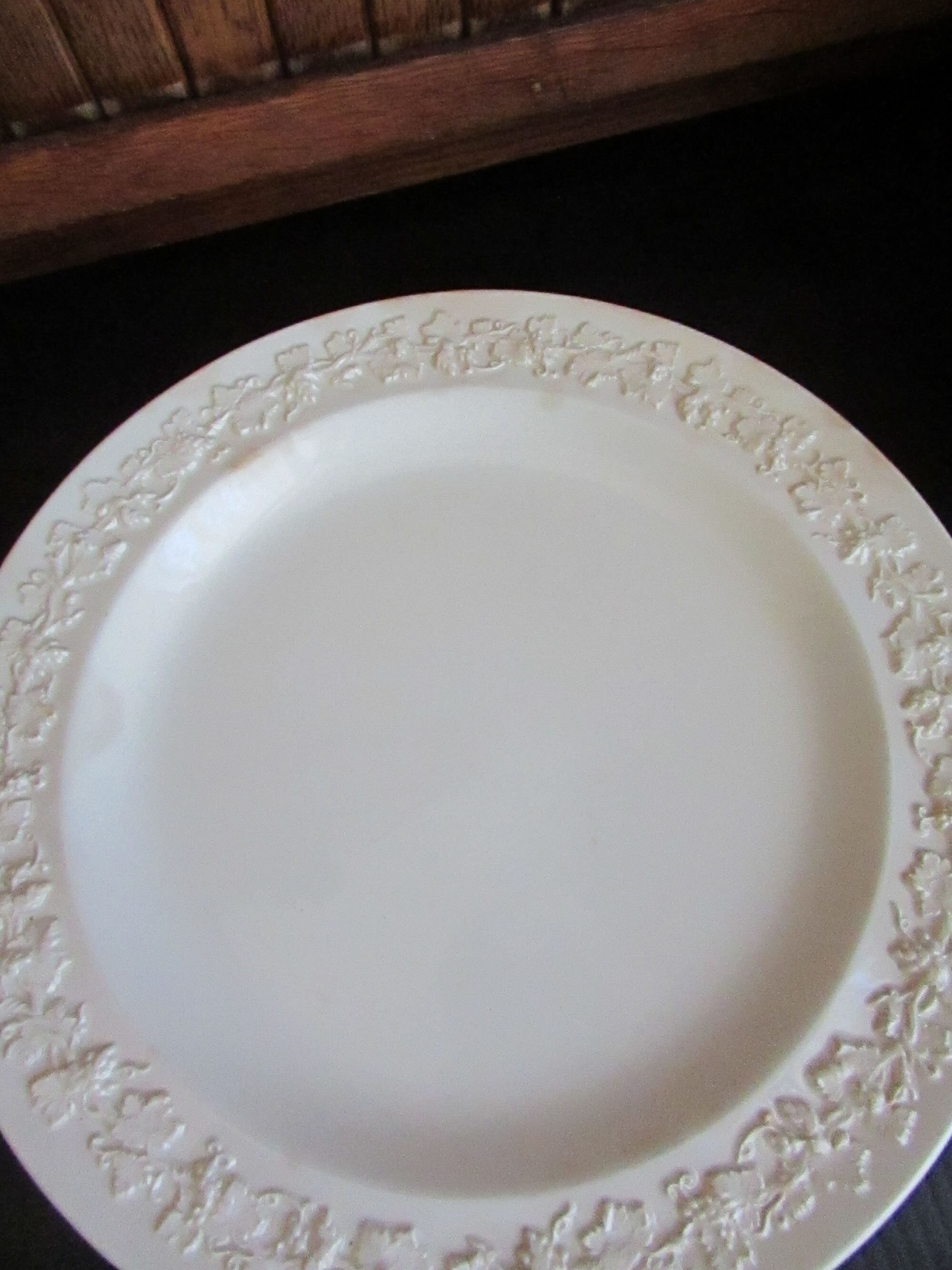 Wedgwood - Assiette à dîner (6) - gebaks bordjes - Faïence fine