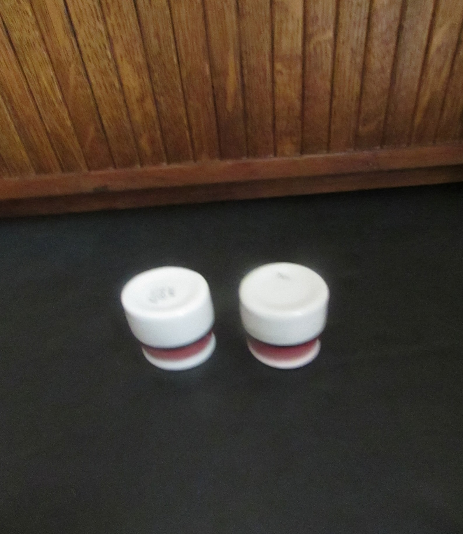 Fade Out Red Creamers Small Individual Creamers Set of 2 Etsy