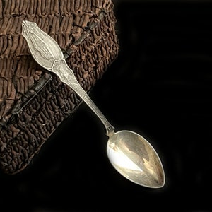 Toronto, Canada Souvenir Spoon - Sterling Silver Vintage Demitasse Souvenir Spoon