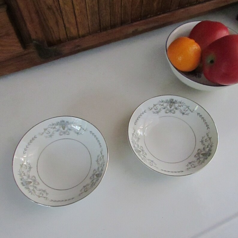 Mikasa Margaret Berry / Dessert Bowls Set of 2 Bowls Blue Etsy