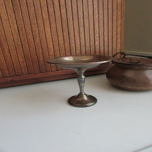 Gorham Sterling Compote Candy Dish- Gorham Weighted Sterling Silver 1100 Tall Pedestal Dish –Vintage Gorham Sterling Hostess Piece