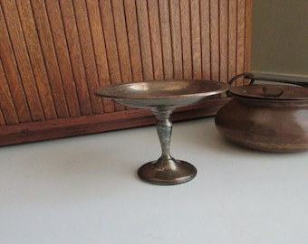 Gorham Sterling Compote Candy Dish- Gorham Weighted Sterling Silver 1100 Tall Pedestal Dish –Vintage Gorham Sterling Hostess Piece