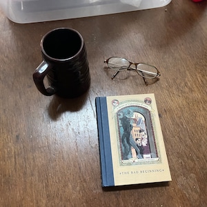 The Bad Beginning – Book 1– A Series of Unfortunate Events by Lemony Snicket – First Edition Vintage Hardcover Illustrated by Brett Helquist