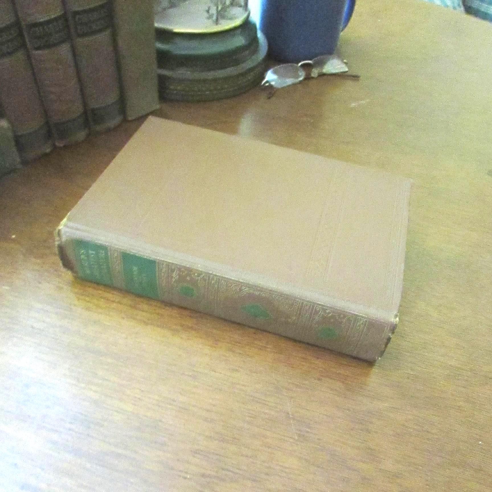Ivanhoe, A Romance by Sir Walter Scott -World's Greatest Literature - Volume 7 - Almost Antique Distressed Brown Hardcover Book