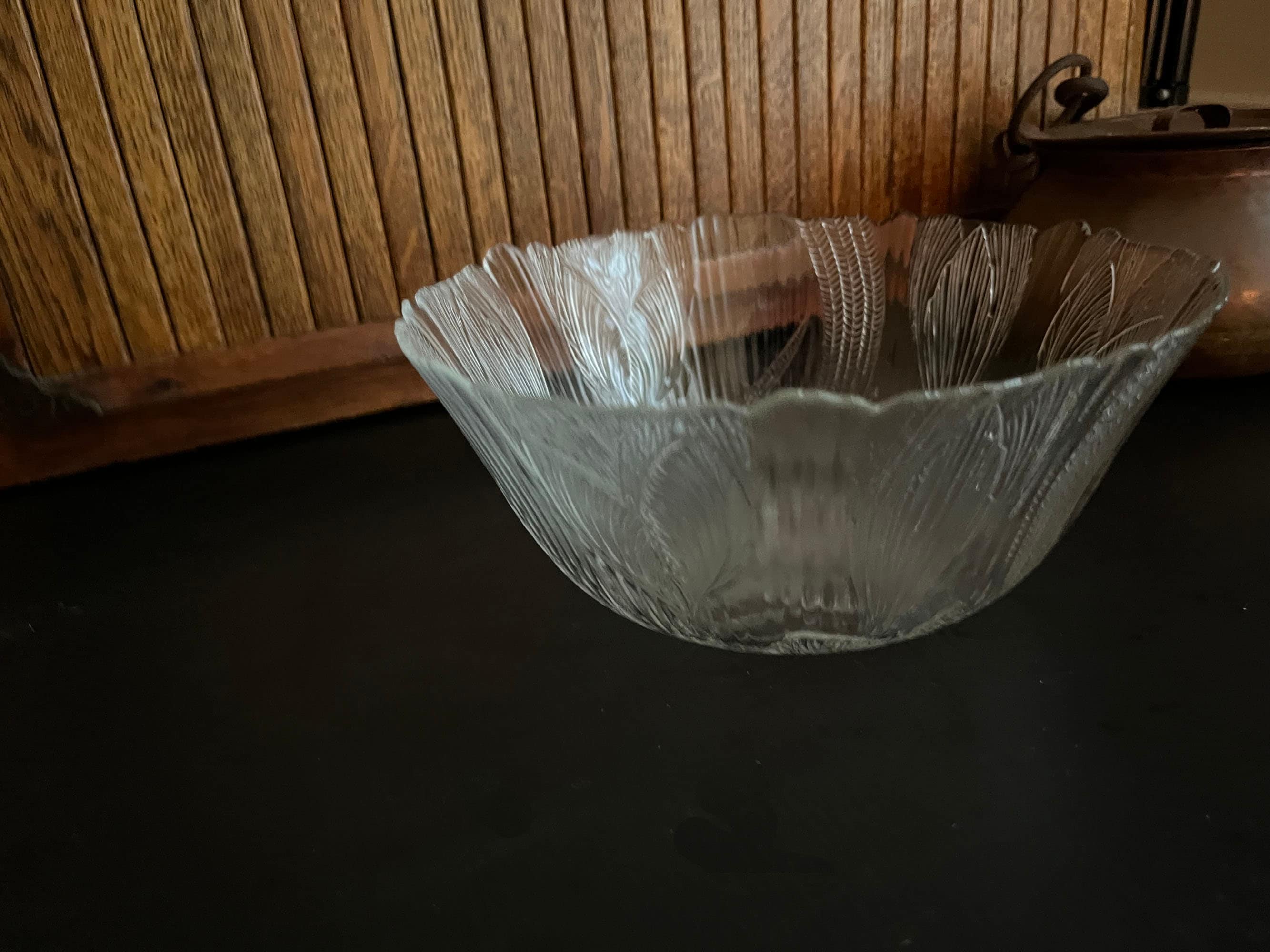 Ercuis Spirale glass bowl, large