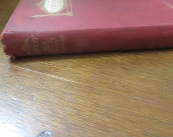 Cherry by Booth Tarkington – First Edition Antique Book – Red and Gold Cloth Hardcover Book from 1903 – Illustrated Classic Romance