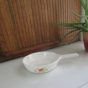 Corning Ware Wildflower Menuette – Small Skillet – Colorful Flowers Pattern – Vintage Discontinued CorningWare 6.5&quot; Small Fry Pan – No Cover