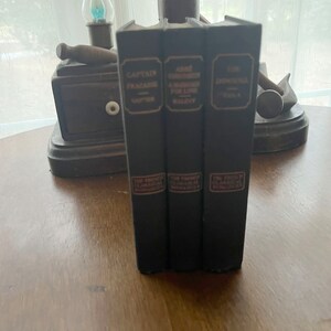 Abbé Constantin and A Marriage for Love, The Downfall & Captain Fracasse – 3 Books from The French Classical Romances – Antique Book Series