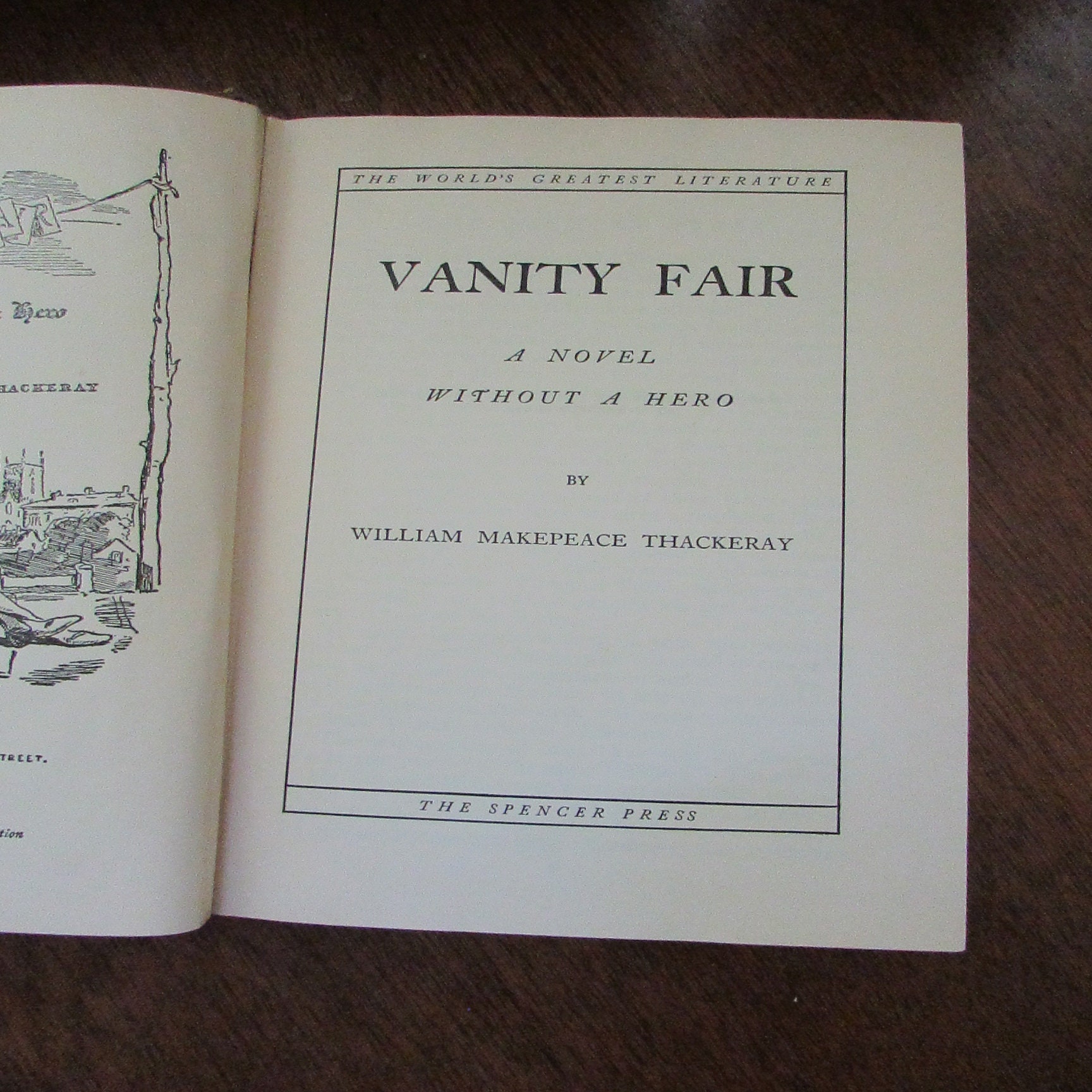 Vanity Fair – A Novel Without a Hero by William Makepeace Thackeray