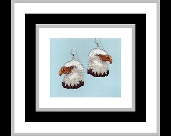 Bald Eagle Earring (PATTERN ONLY)