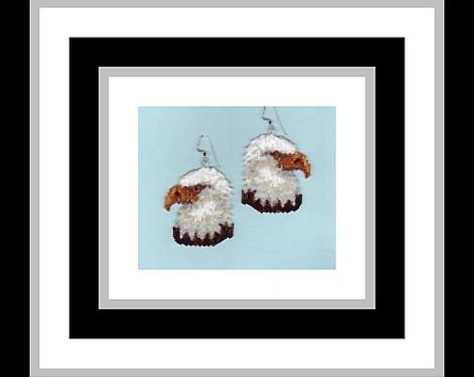 Bald Eagle Earring (PATTERN ONLY)