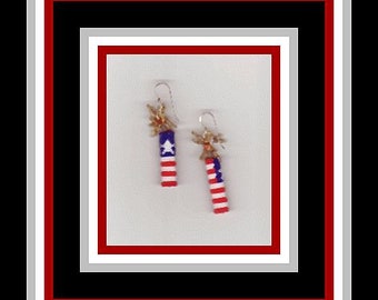 Firecracker Earring (PATTERN ONLY)