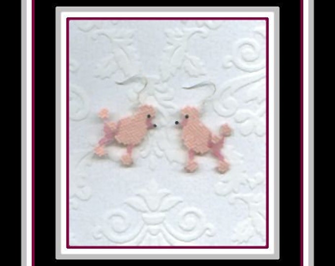 Pink Poodle Dog (PATTERN ONLY)