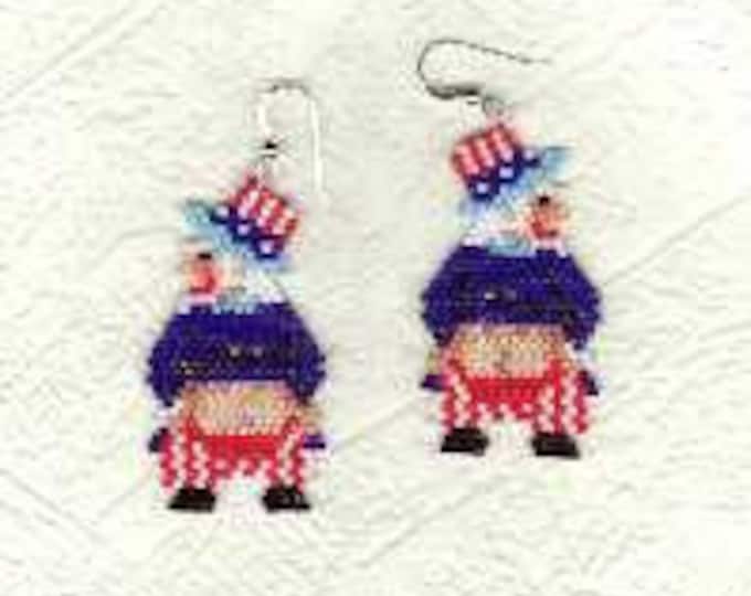 Mooning Sammy Beaded Earrings