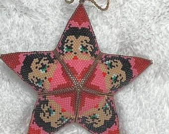 Poopydo Beaded 3d Star