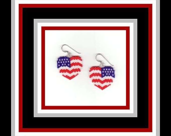 Heart Deco Patriot (PATTERN ONLY)