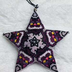 Cheshire Cat Beaded Ornament