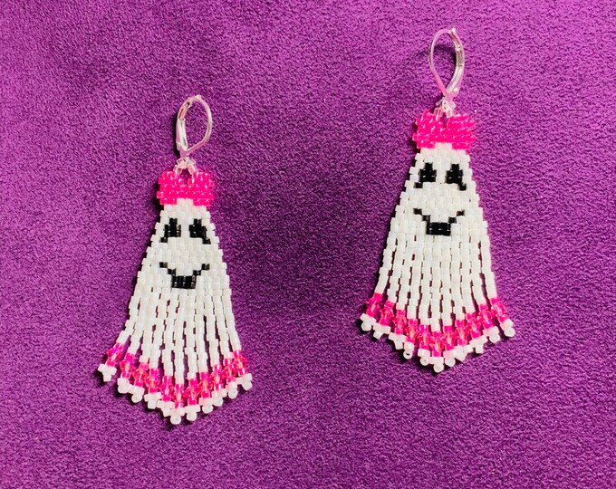 Girlie Ghost Earrings (DIGITAL PATTERN ONLY)