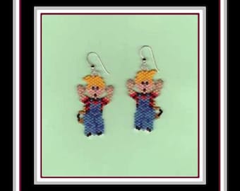 Little Dennis Beaded Earrings