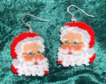 Grampy Christmas Earrings