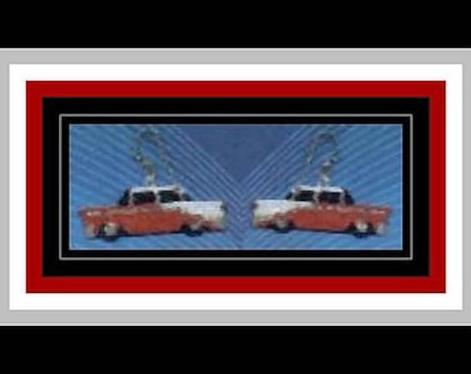 Retro Car Earring Design (PATTERN ONLY)