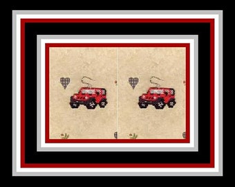 Off Road Earring Design (PATTERN ONLY)
