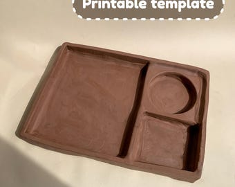 Easy Printable Snack Tray Template Digital Download Printable Tutorial File to Do It Yourself