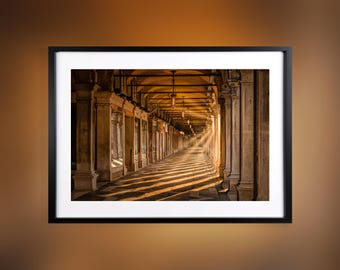 Golden Arches of Venice - Paper Poster Print