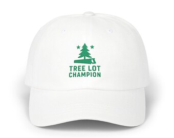 Classic Dad Cap - Tree Lot Champion, Outdoor Hat for Dads, Father's Day Gift, Casual Style, Tree Lover's Accessories