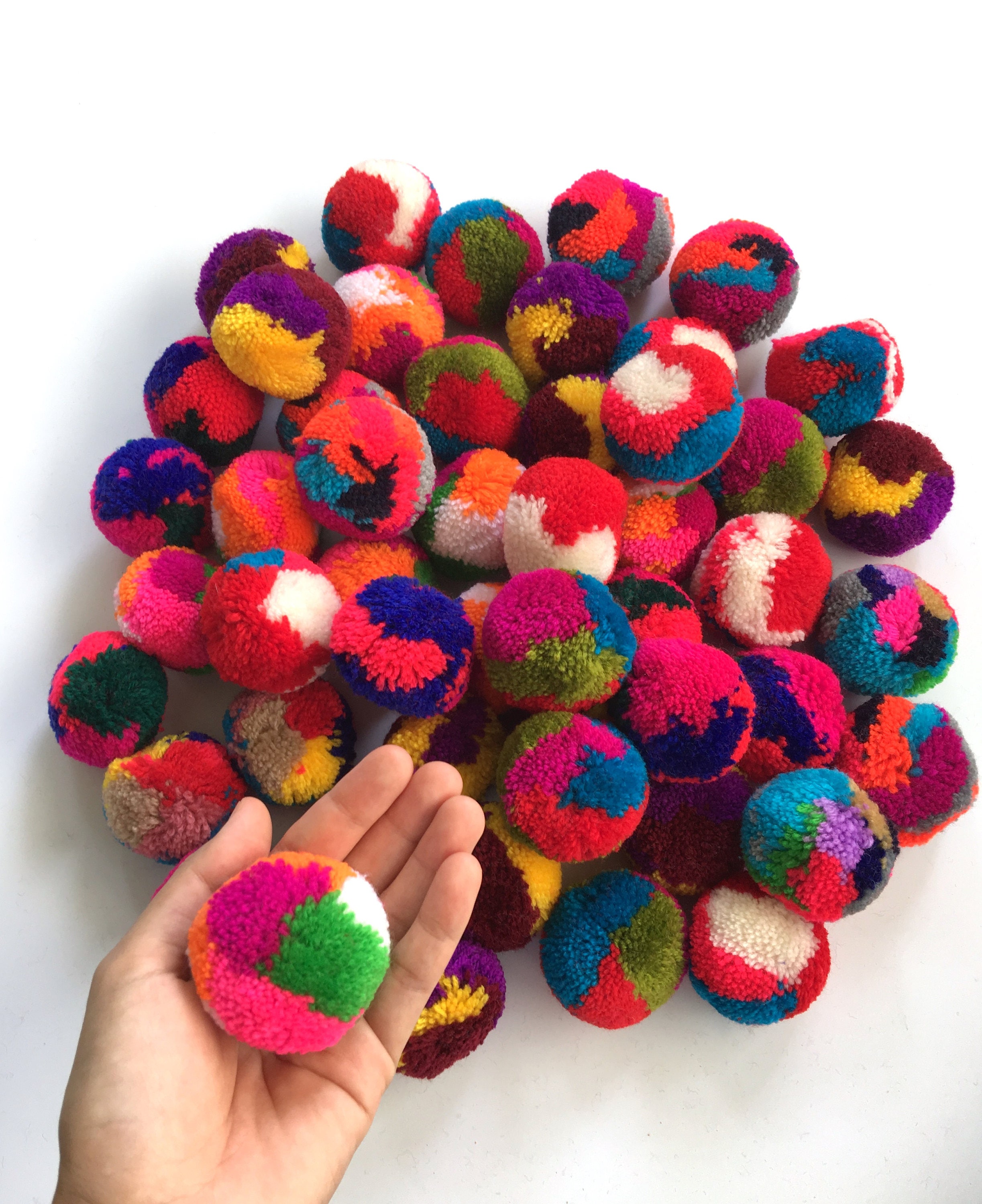 MINI Luxe Pom Poms with Loops