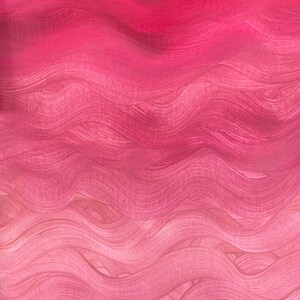 Pink Sands Washed Away - Ripples and Waves Series - Original Canvas ...