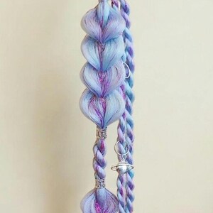 20 Inch Festival Concert Party Puff Heart Braid