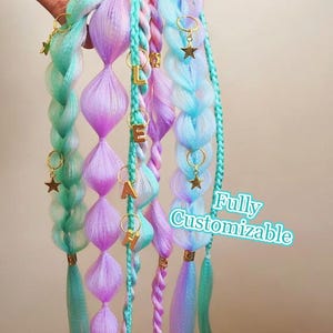 20 Inch 6-Strand Festival Rave Party Braid - Fully Customizable