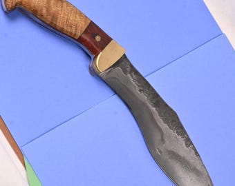 Hammer Forged Kukri, Brass bolster