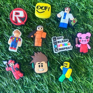 Roblox Croc Charms - 10 pcs