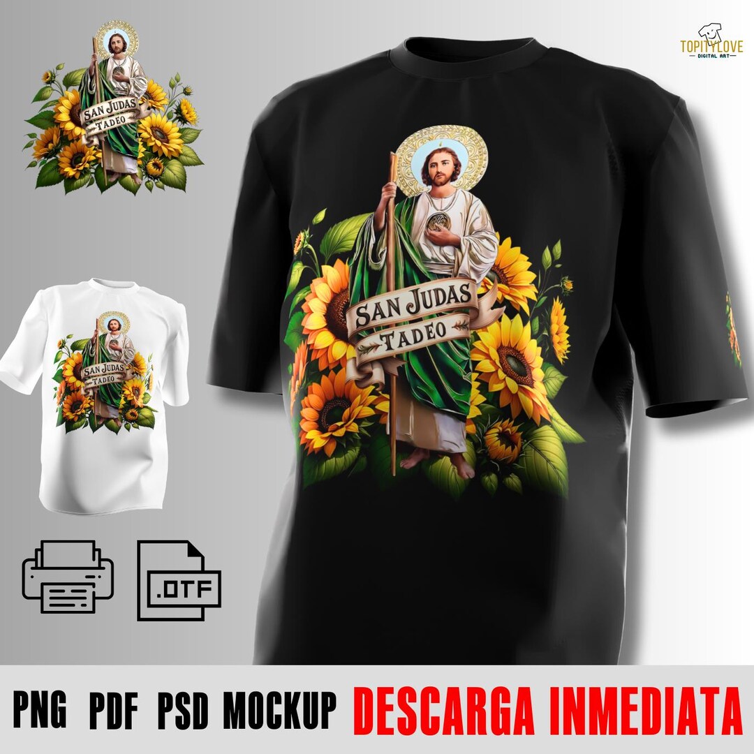 San Judas Tadeo Diseño En Png