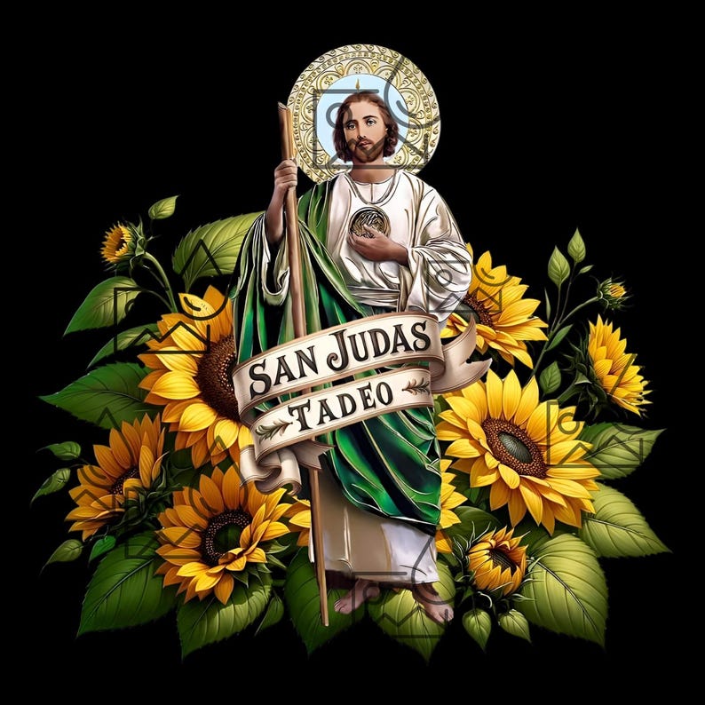 San Judas Tadeo Diseño En Png