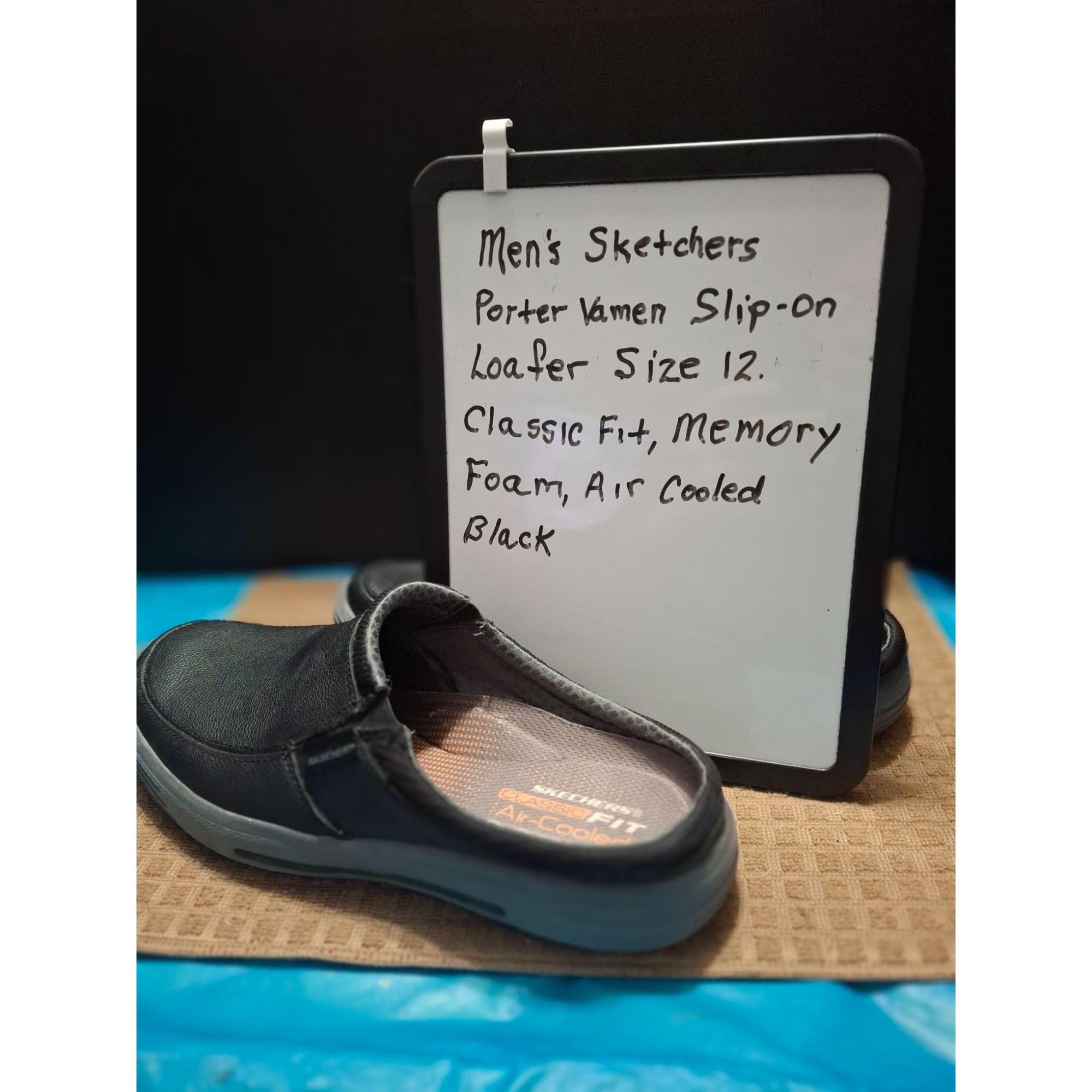 Skechers Relaxed Fit Air-Cooled Memory Foam Slip-On Shoes Men\'s Size 9.5 Amazon.com | Skechers - Mens Relaxed Fit: Cyrus - Eagan Slip  main image 4