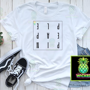 Swingerkleding, shirt swinger feest, shirt swinger, lifestyle shirt swinger, cadeau swinger, uniseks swinger shirt, ondersteboven ananas