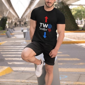 Two Seater Threesome Graphic T-Shirt - NSFW Suggestive Tee | Swinger Lifestyle Top